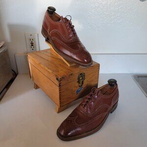 Rare Vintage Hand-lasted EDWIN CLAPP wingtip Brogues